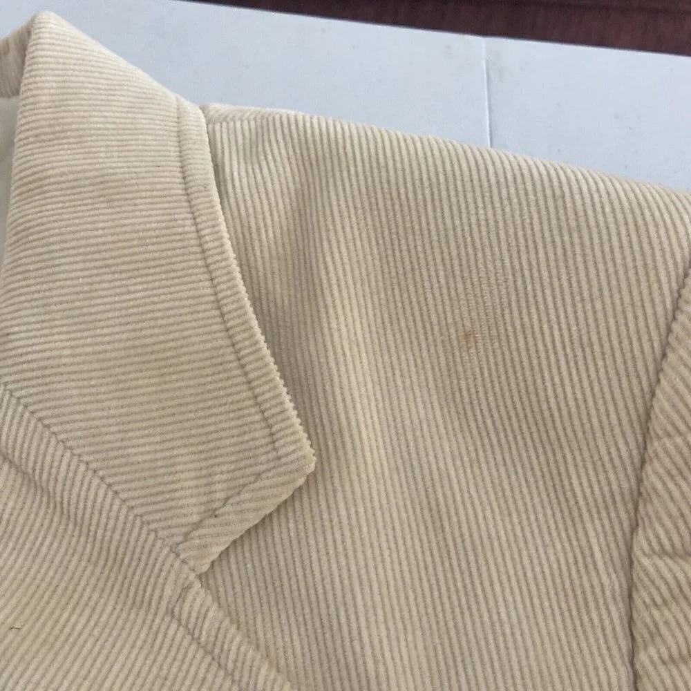 Vintage Westerner Men 42 M Corduroy Blazer Sports‎ Coat Western Rodeo Beige